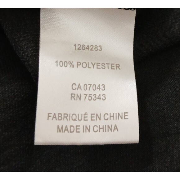 Jones New York Women’s 2X Black V-Neck Blouse Flowy Silky Feel Lightweight Top - Picture 6 of 6